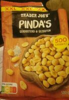 Pinda's geroosterd en gezouten