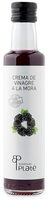 Crema de vinagre a la mora