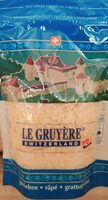 Le Gruyère Switzerland râpé
