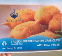 Breaded Surimi Crab Claw