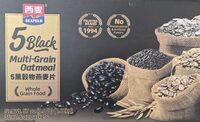 5 Black Multi-grain Oatmeal