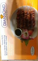 Frozen chicken skinless leg meat yakitori fully cooked