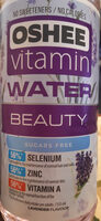Oshee vitamin water beauty