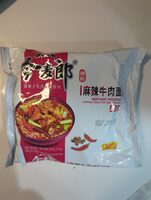 Isntant noodles beef