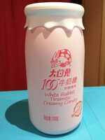 White rabbit -flavor tiramisu - creamy candy