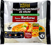 Nouilles instantanées saveur boeuf barbecue