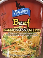 Beef Flavour Instant Noodles
