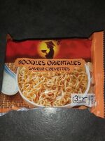 Noodles orientales saveur crevettes