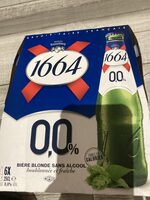1664 bière blonde sans alcool