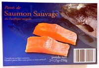 Pavés de Saumon Sauvage du Pacifique surgelés