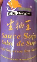 Sauce Soja fermentation naturelle