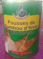 Pousses de bambou entières