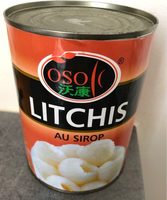 Litchis au sirop