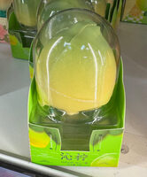 Refreshing lemon ice cream