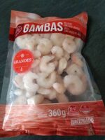 Gambas peladas