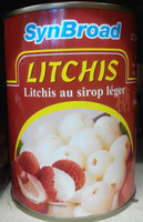 Litchis au sirop léger