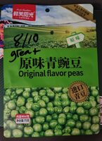 Original flavor peas