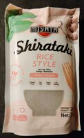 Shirataki rice style