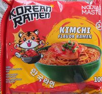 Noodle korean ramen kimchi