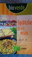 Spätzle frais aux œufs