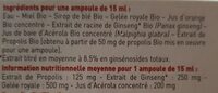 Naturland Panax Ginseng Gelée Royale Acérola Propo