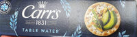Carr’s water biscuits
