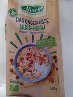 Das ungesüßte Nuss-Müsli