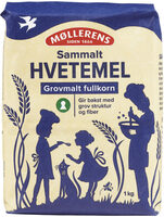 Hvete Sammalt Grov 1kg Møllerens