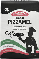 Pizzamel Tipo-0 1kg Møllerens