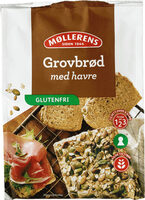 Grovbrød Mix m/Havre Gl.Fri 424g Møllerens
