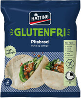 Pitabrød glutenfri 2stk 230g Hatting