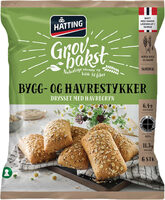 Bygg- og havrestykker