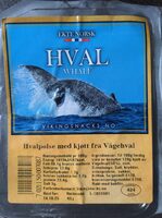 Hvalpølse Med Kjøtt Fra Vågehval