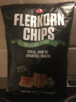 Flerkorn Chips med jalapeño krydder