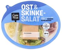 Ost og Skinkesalat 255g Grønn&Frisk