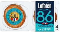 Lofotburger med torsk og hyse