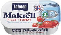 Makrellfilet i tomat
