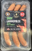 Grov Lammpølse med ost