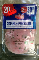 Skinke med purreløk