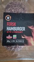 Fersk Hamburger