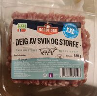 Deig av svin og storfe
