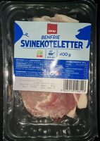 Coop Svinekoteletter uten Ben 400g