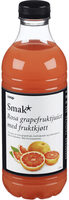 Smak Rosa Grapefrukt 1l