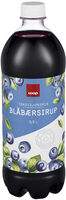 Coop Blåbærsirup 0,9l