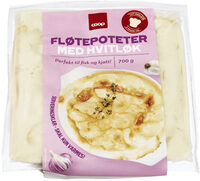 Fløtepoteter Hvitløk Coop