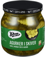 Agurker i skiver