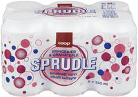 Bringebær & Granateple Sprudle
