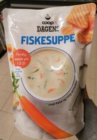 Fiskesuppe med fløte og rotgrønnsaker