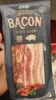 Bøkerøkt Bacon uten svor