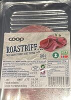 Roastbiff med grovkvernet sort pepper